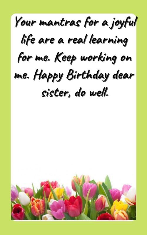 sister birthday wishes for brother